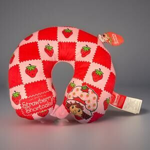 🔥Strawberry Shortcake Travel Neck Pillow BNWT🔥